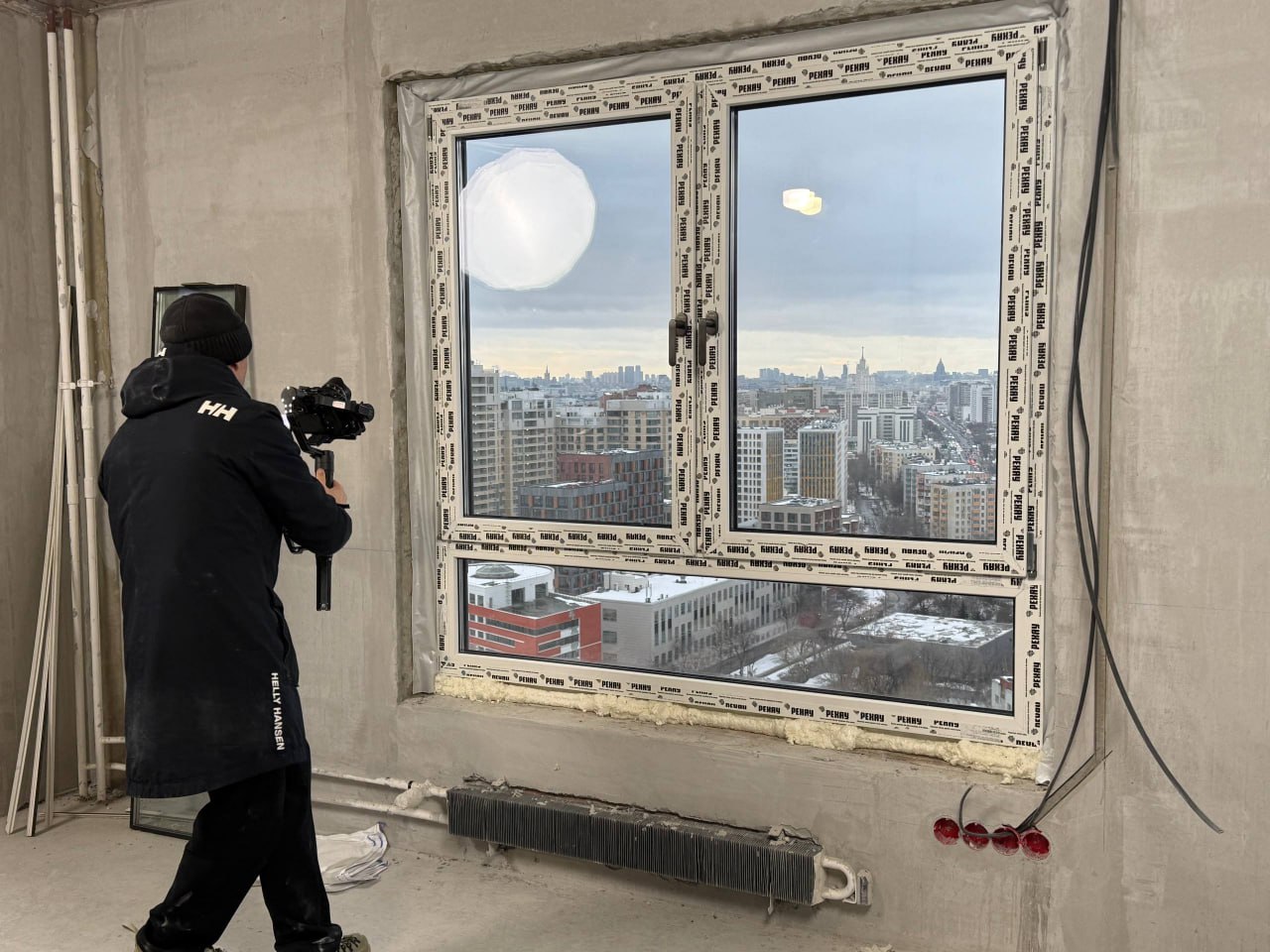 РЕХАУ провели съемку окон с ДИАМАНТ	